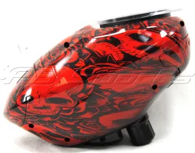 Pinokio Speed Hopper - Skulls and Roses - Red