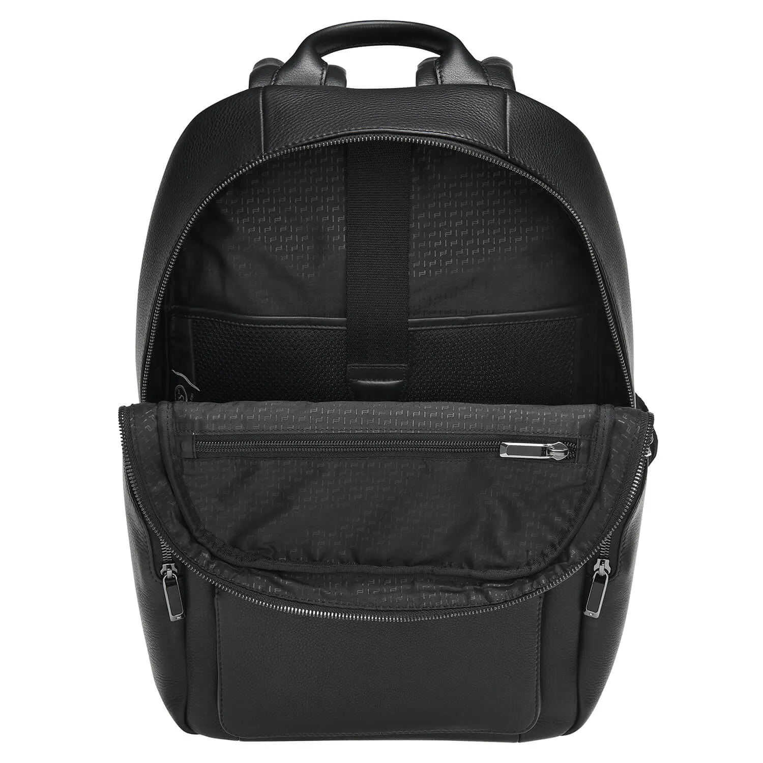 Porsche Design Roadster Leather Backpack Small - Black