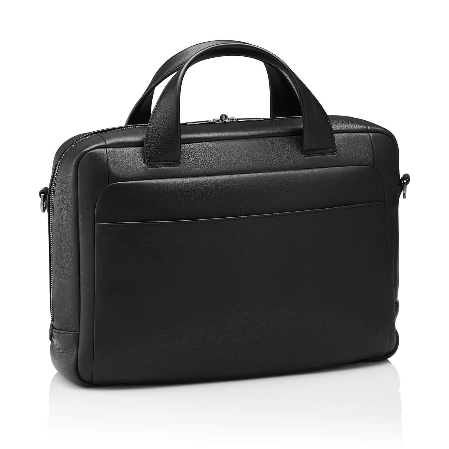 Porsche Design Roadster Leather Briefbag S - Black