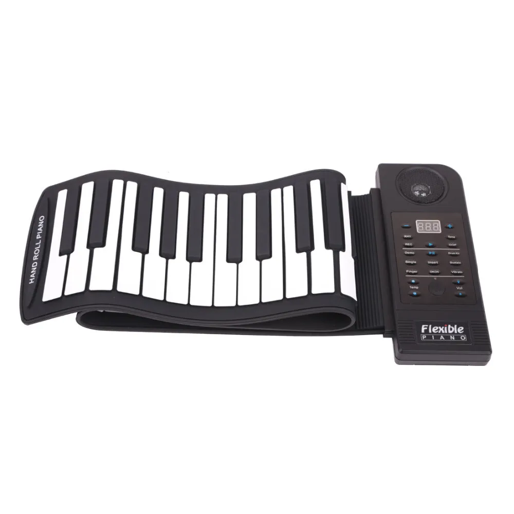 PORTABLE ELECTRONIC PIANO WITH SPEAKER - 61 Keys 128 Tones 128 Rhythms