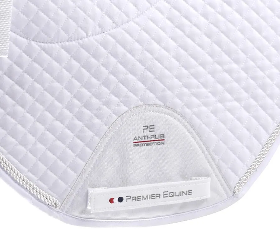 Premier Equine Close Contact Merino Wool European Saddle Pad - GP/Jump Square - pony size