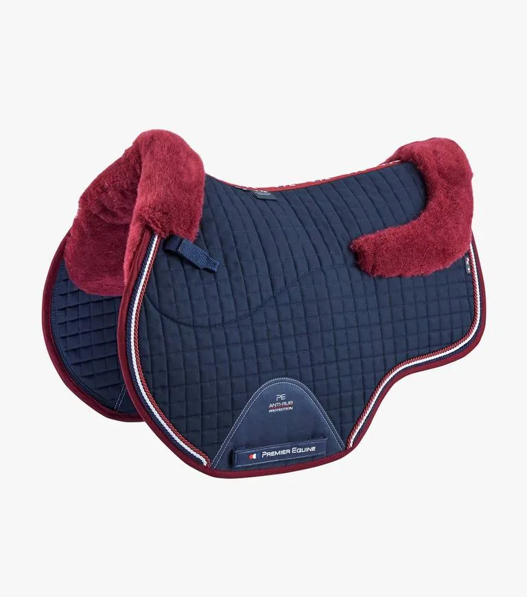 Premier Equine Close Contact Merino Wool European Saddle Pad - GP/Jump Square - pony size