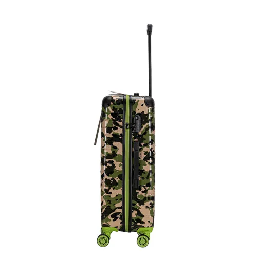 Premium Quality ABS Hard Shell Urban Camouflage Print Spinner Suitcase with Built in Lock - 28 Inch