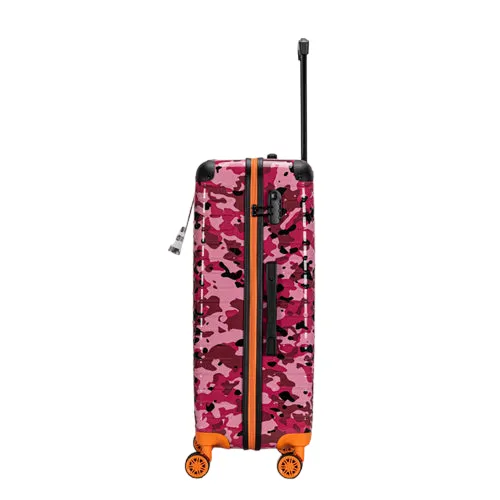 Premium Quality ABS Hard Shell Urban Camouflage Print Spinner Suitcase with Built in Lock - 28 Inch