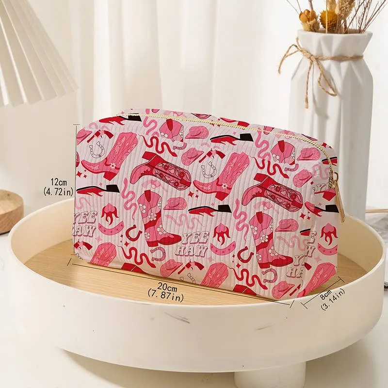 Printed Makeup Bag