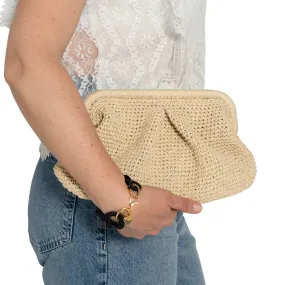 Raffia Wedding Clutch