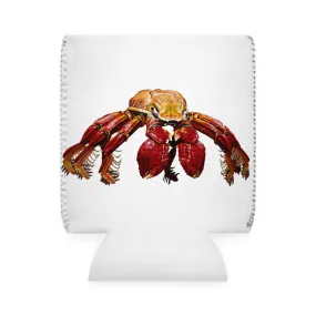 Red Crab Can Cooler Sleeve