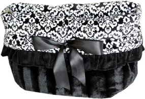 Reversible 3-in-1 Snuggle Bug Bed Carrier - Fancy Black