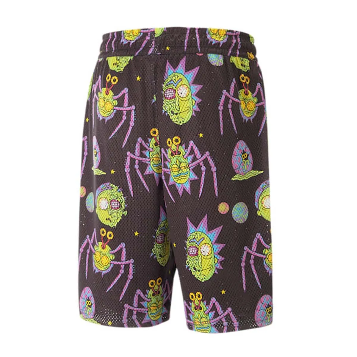   Rick and Morty Printed Basketball Shorts