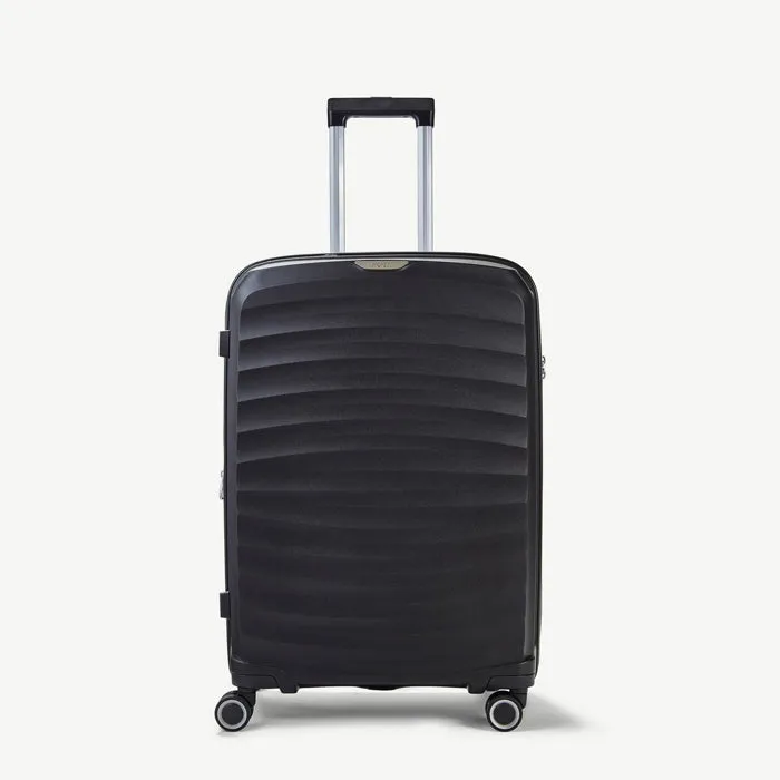 Rock Sunwave Expandable Spinner Medium Suitcase 66cm - Black