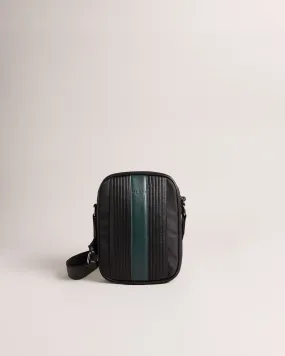 Rockie Core Twill Pu Striped Large Flight Bag