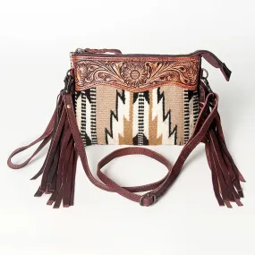 Saddle Crossbody Wristlet