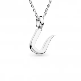 Signature Skript Capital U 18" Necklace 9198RPU