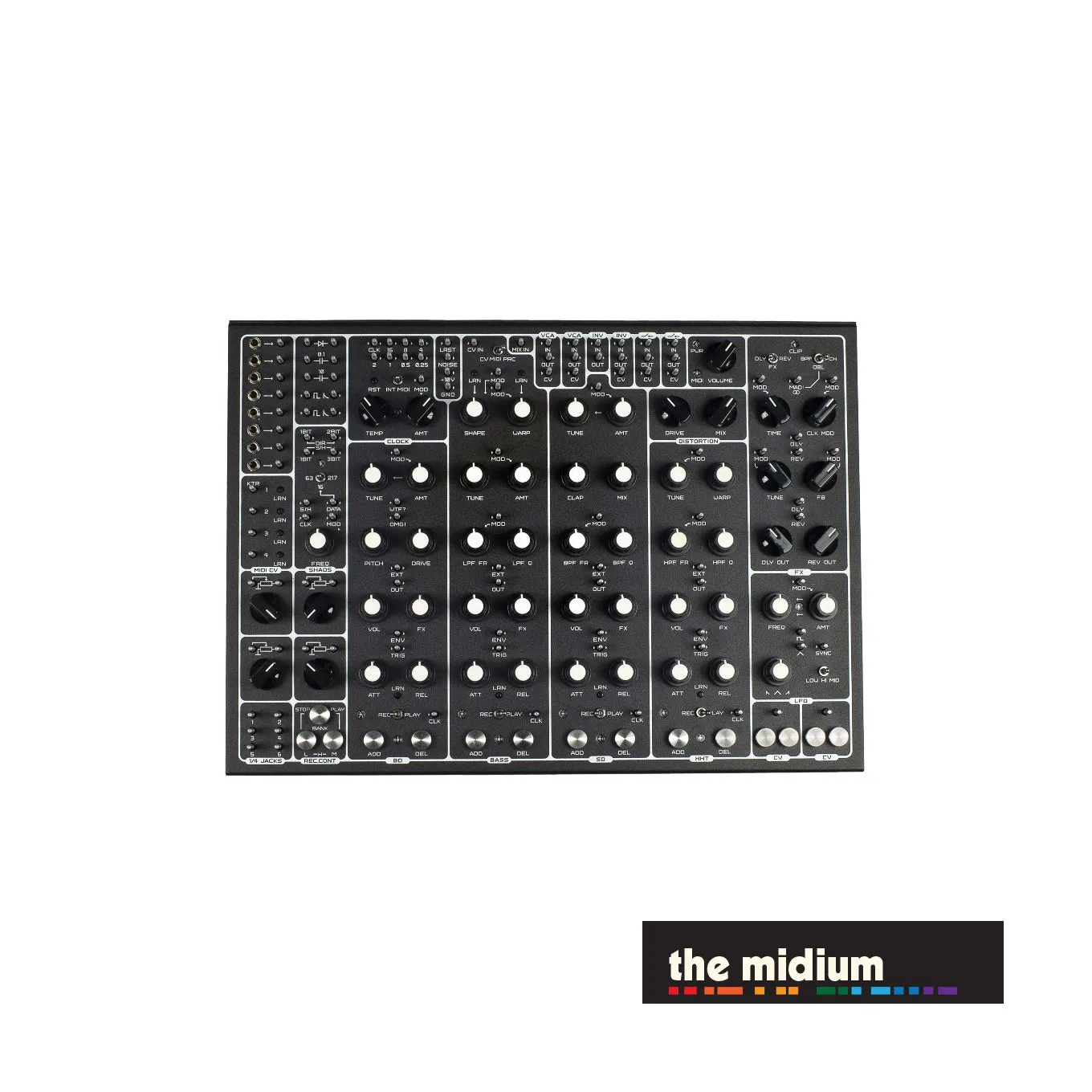 SOMA Laboratory PULSAR-23 organismic drum machine –– TURRET EDITION (Black)