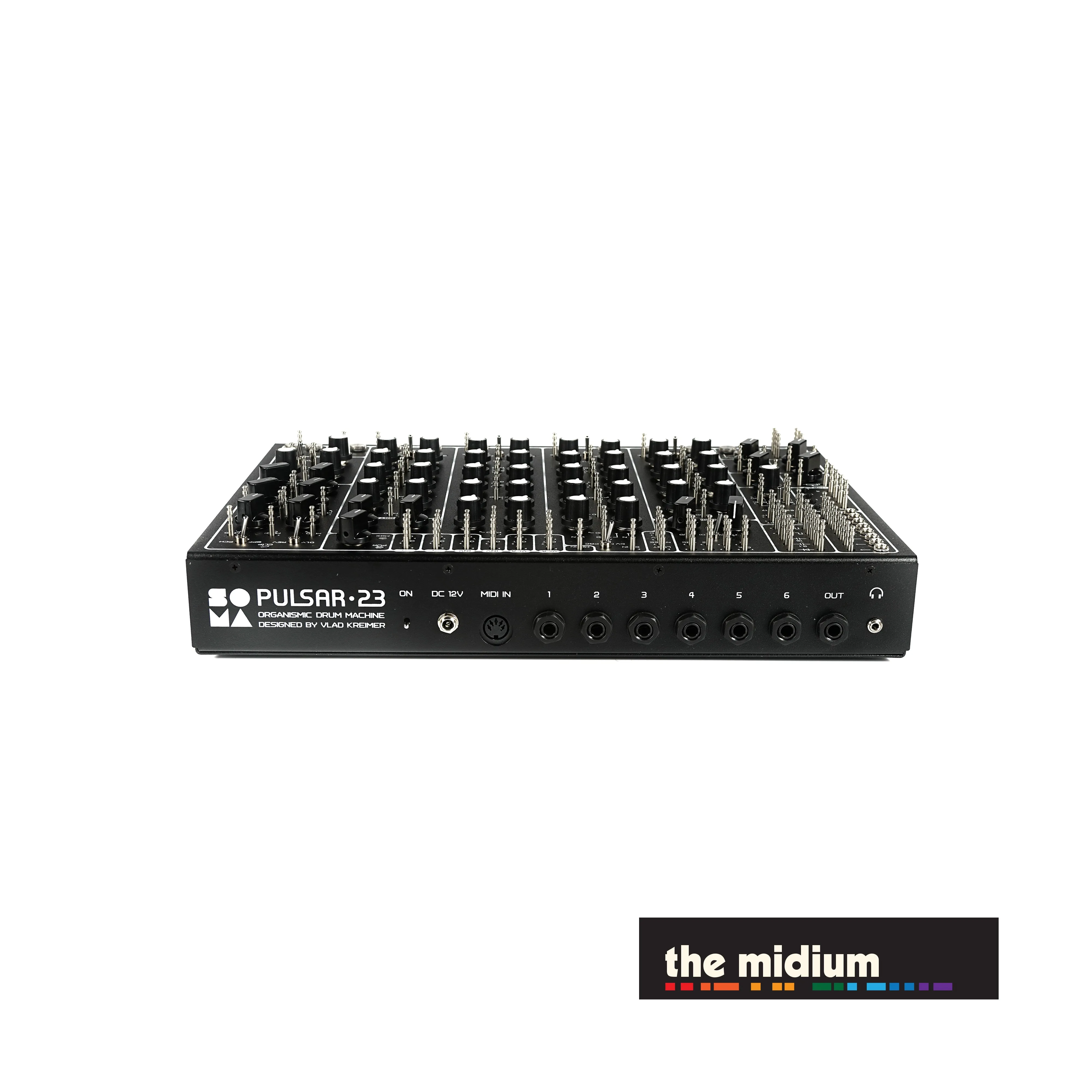 SOMA Laboratory PULSAR-23 organismic drum machine –– TURRET EDITION (Black)