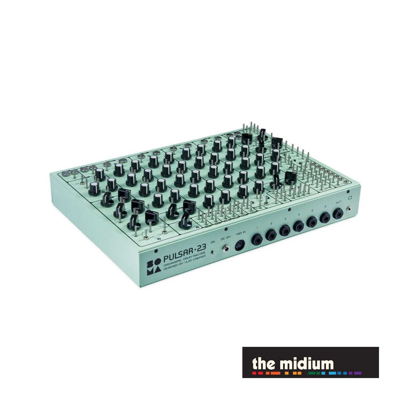 SOMA Laboratory PULSAR-23 organismic drum machine –– TURRET EDITION (Mint Green)