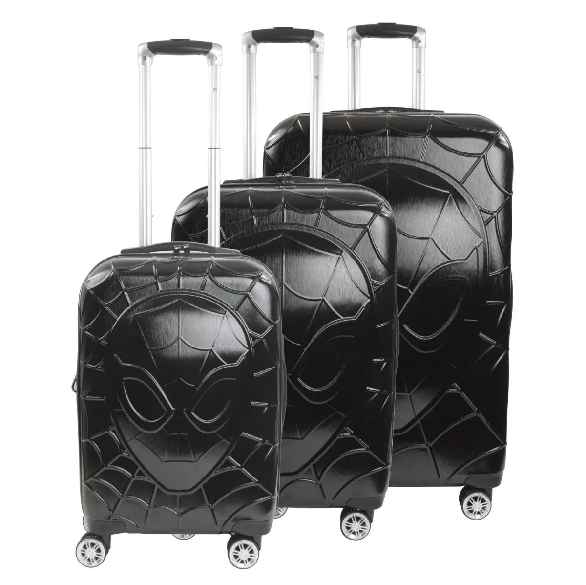 Spiderman Hardside 3pc Spinner Set - Black