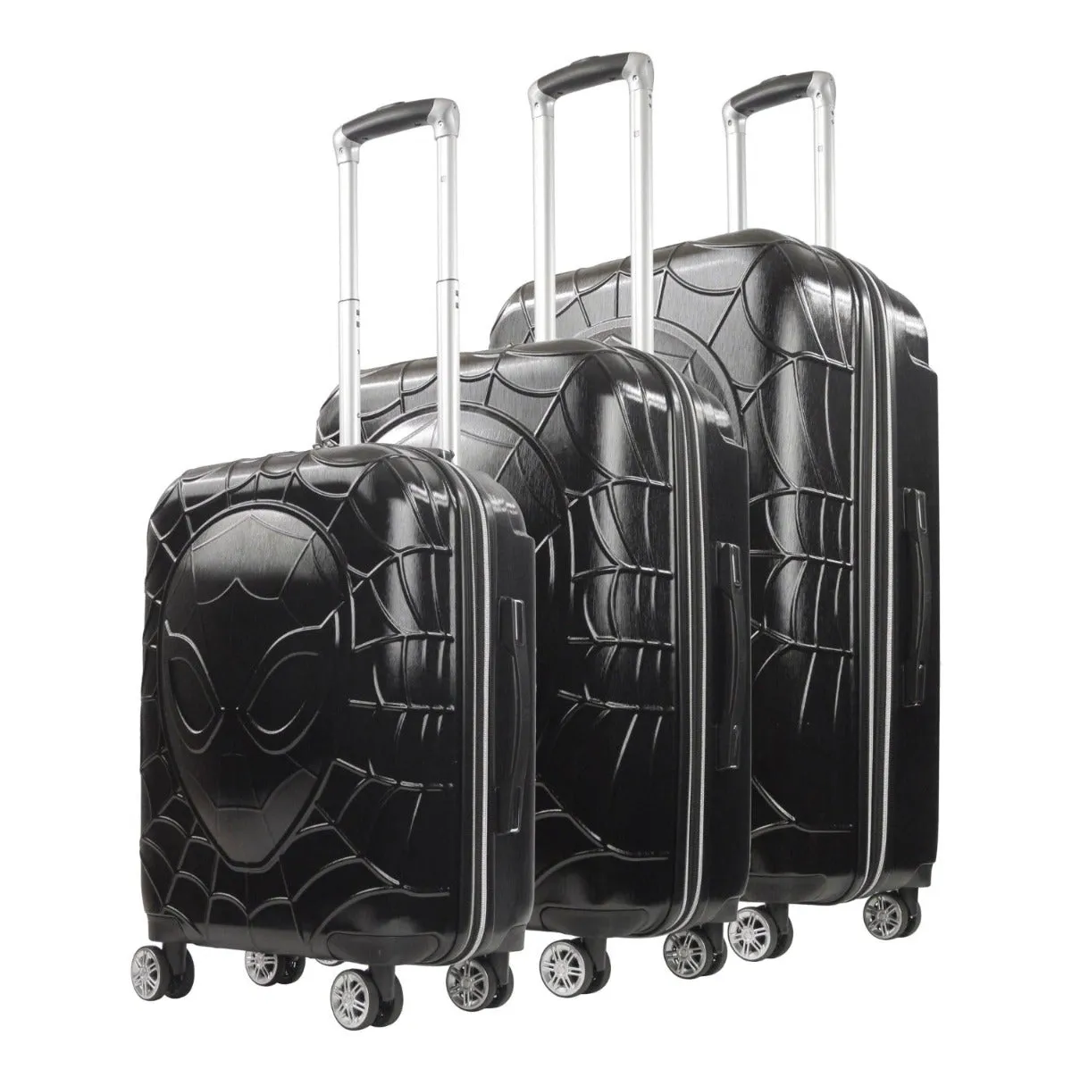 Spiderman Hardside 3pc Spinner Set - Black