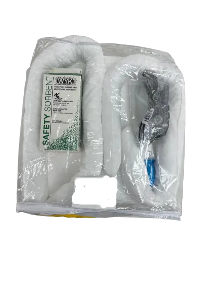 Spill Kit, Portable, Oil Only with Shaker Carton of Supersorbent