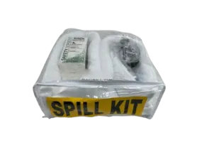 Spill Kit, Portable, Oil Only with Shaker Carton of Supersorbent