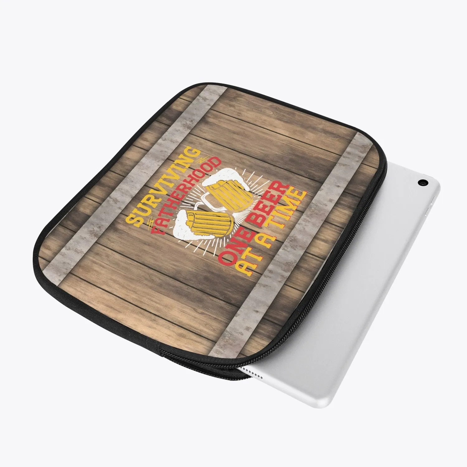 Tablet Sleeve - Surviving fatherhood on beer at a time, awd-568