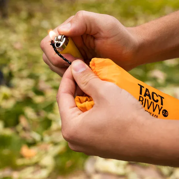 Tact Bivvy® 2.0 Emergency Sleeping Bag - (Orange)