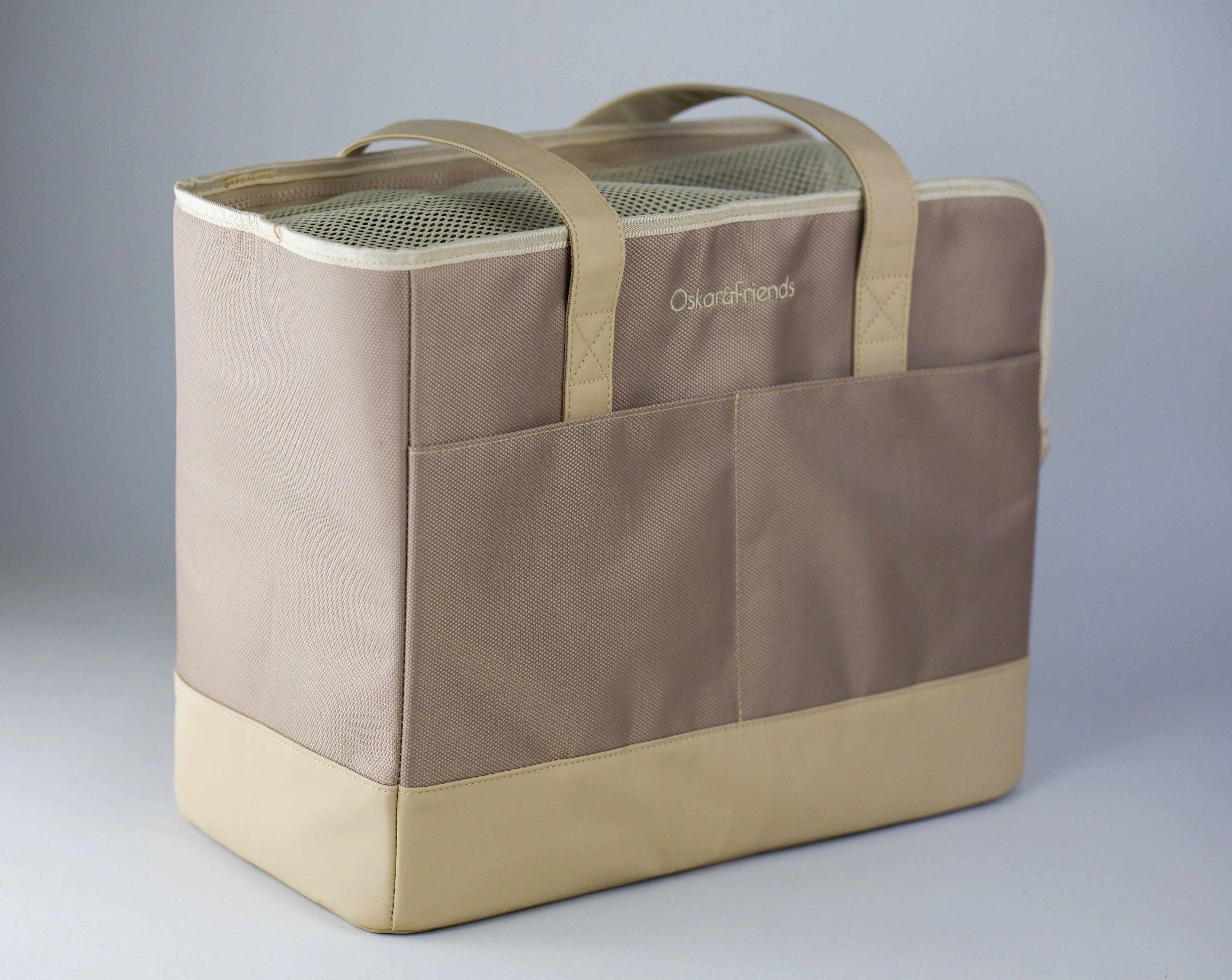 Taupe Pet tote bag