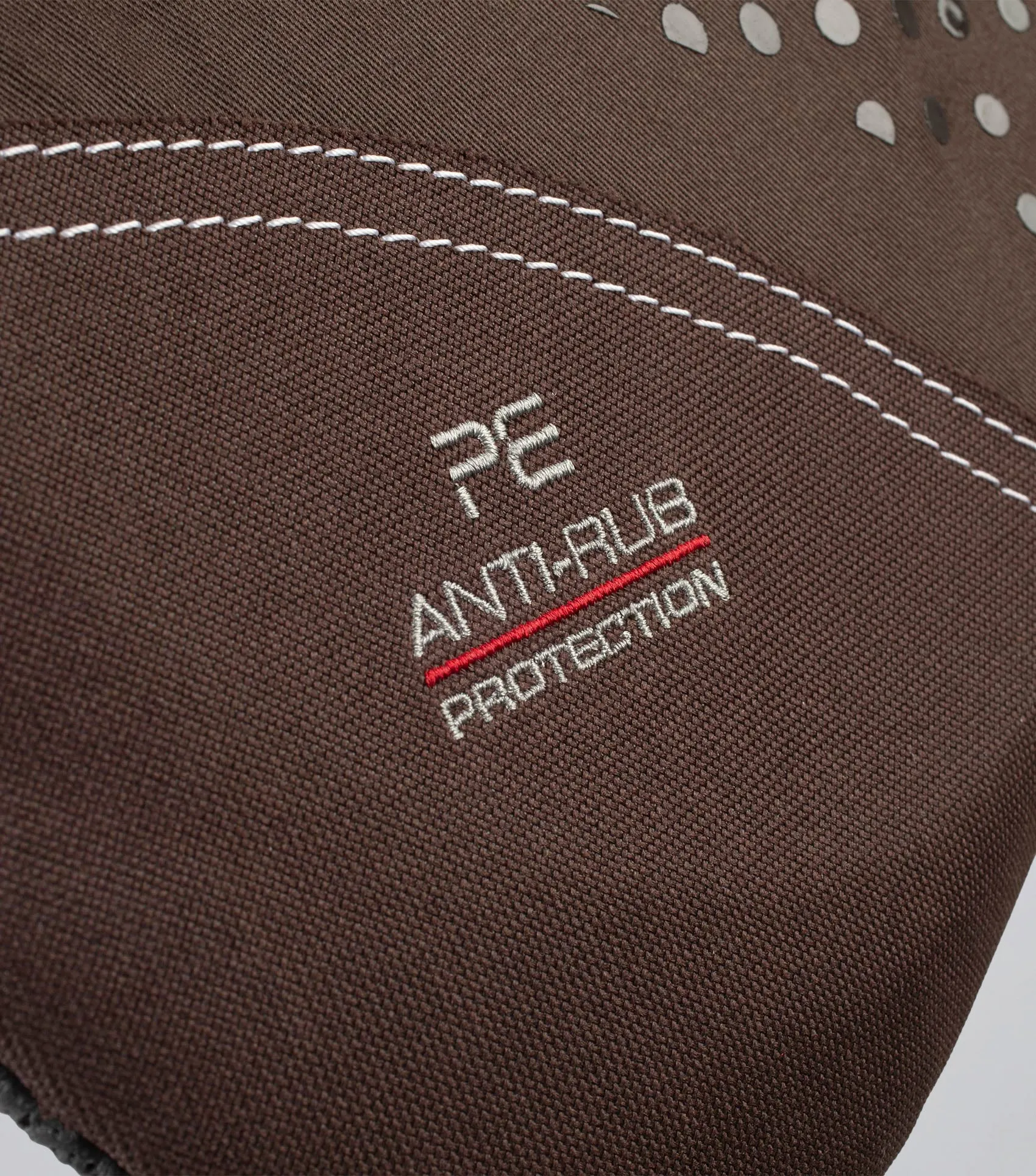 Tech Grip Pro Anti-Slip Correction Saddle Pad Brown