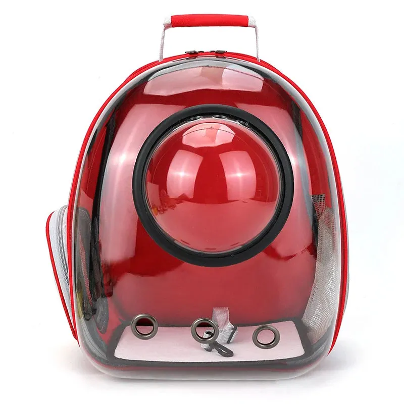 Transparent Bubble Cat Backpack - Portable Breathable Pet Travel Carrier