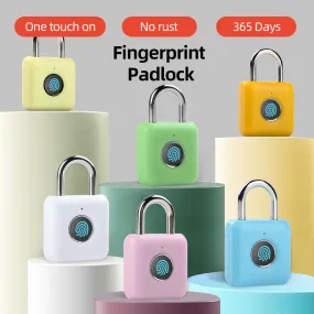 Travel Bag Locker Smart Anti-theft Fingerprint Padlock