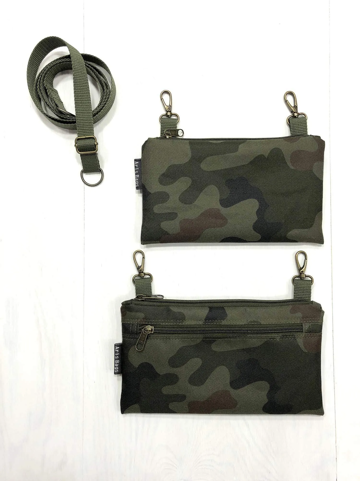 Unisex Military Belt Bag, Women Mini Cross Body Bag | Aris Bags