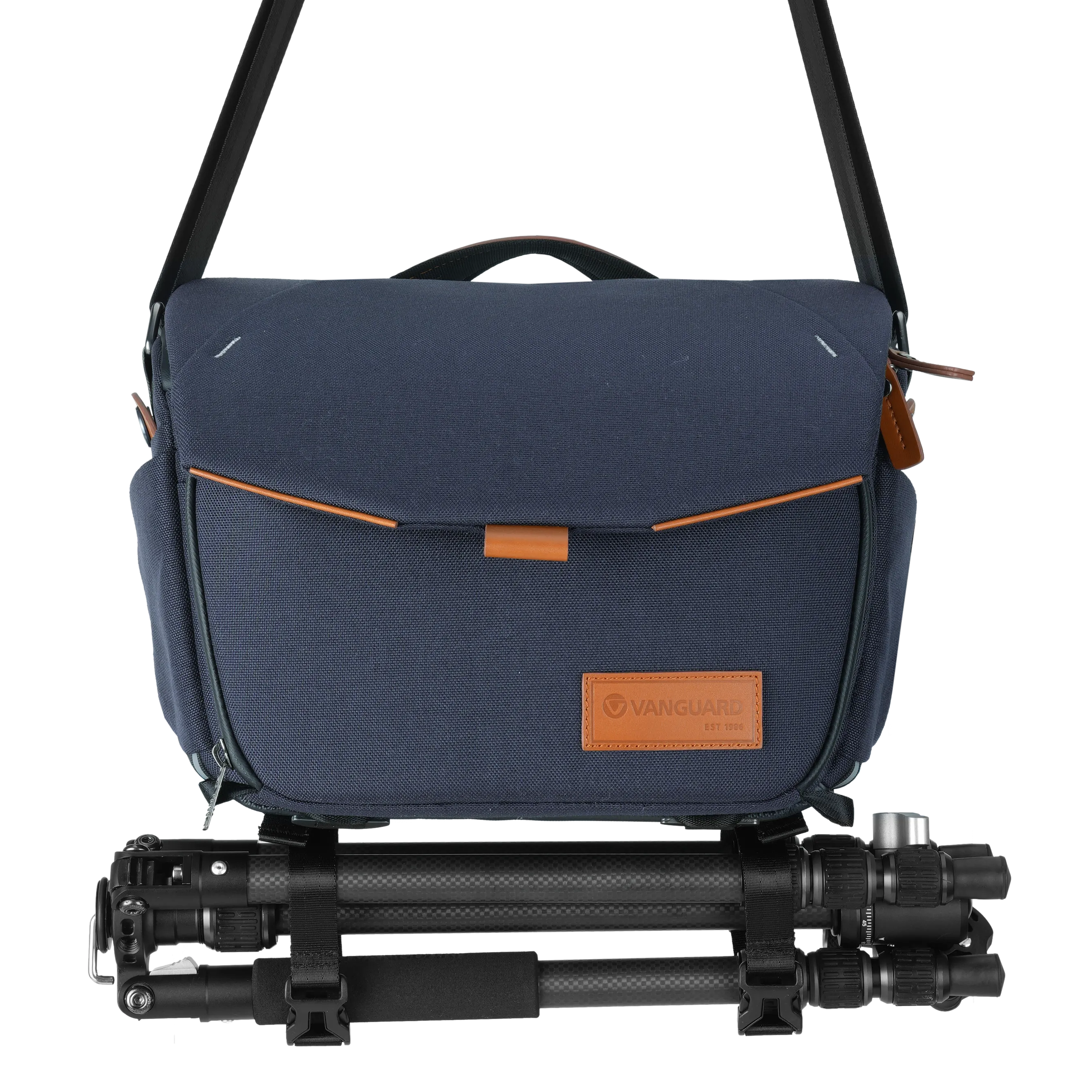 VEO CITY S30 Camera Shoulder Bag w/ Pouch - Navy Blue