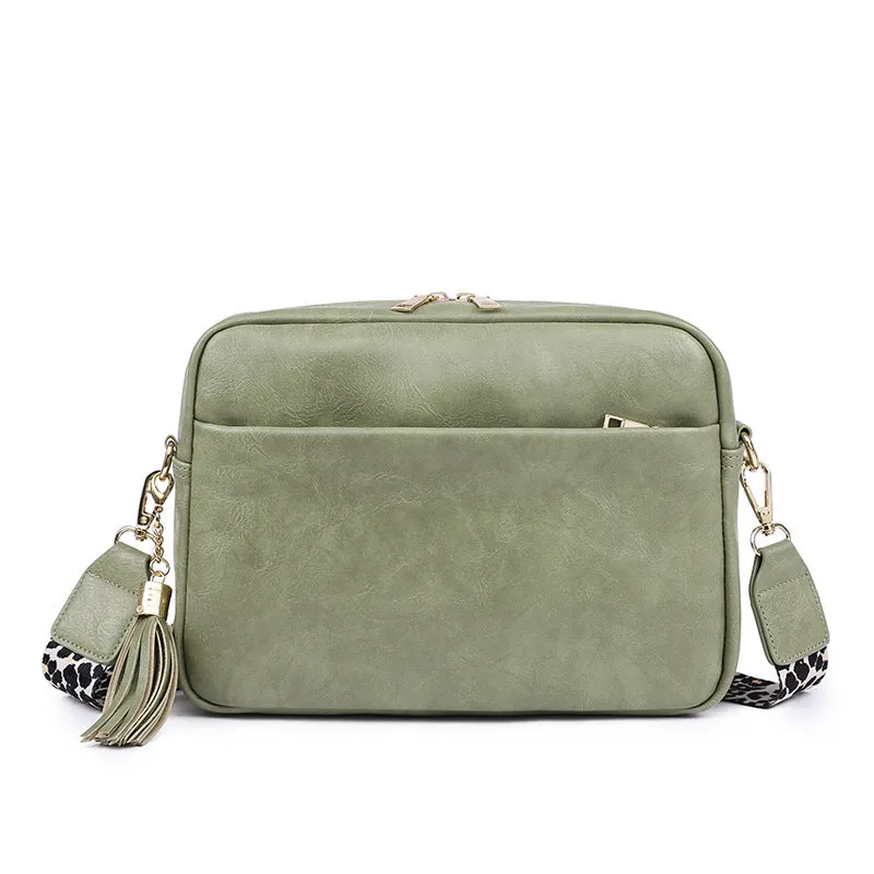 Vintage Tassel Crossbody Bag