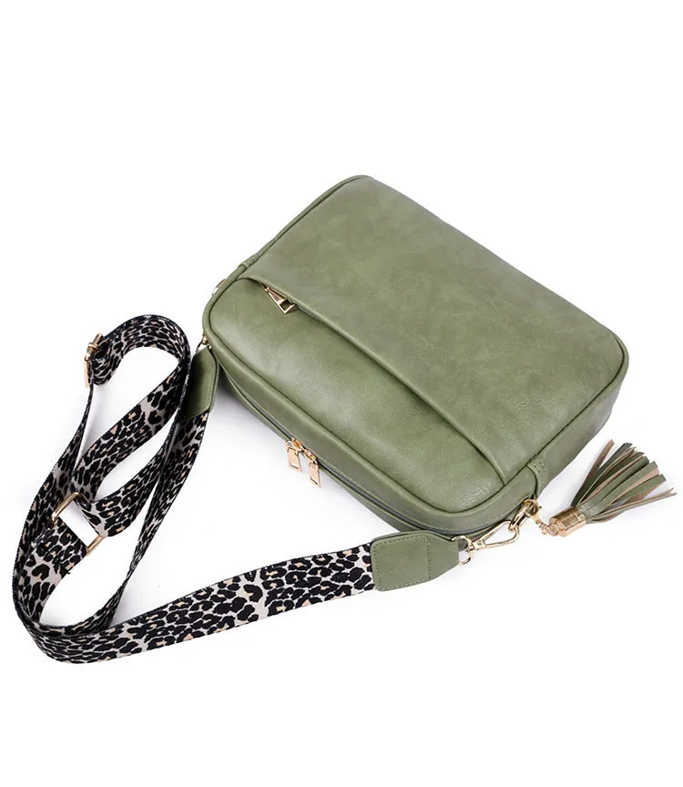 Vintage Tassel Crossbody Bag