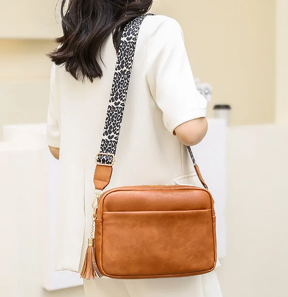 Vintage Tassel Crossbody Bag