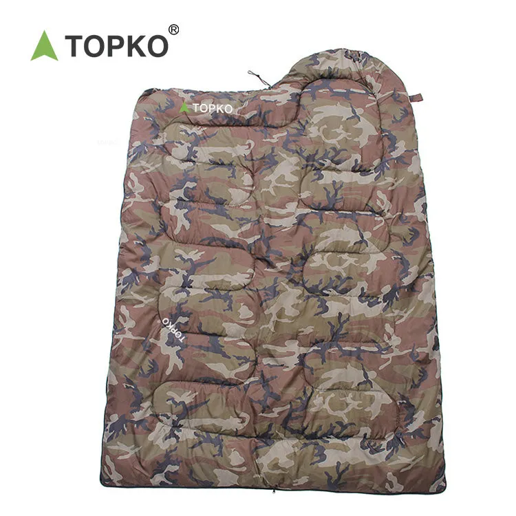 Warm And Durable Camouflage Sleeping Bag