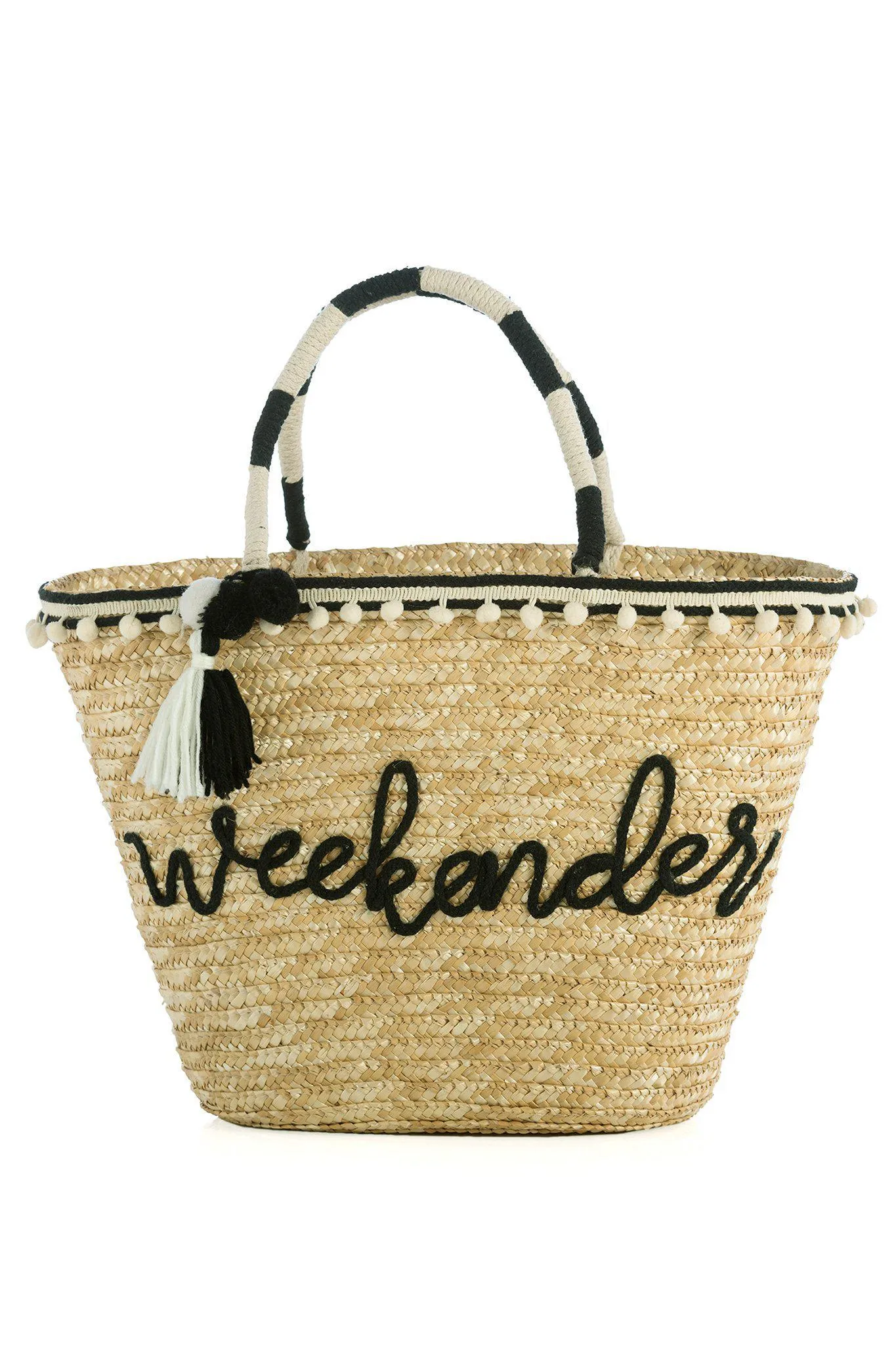 Weekender Straw Tote