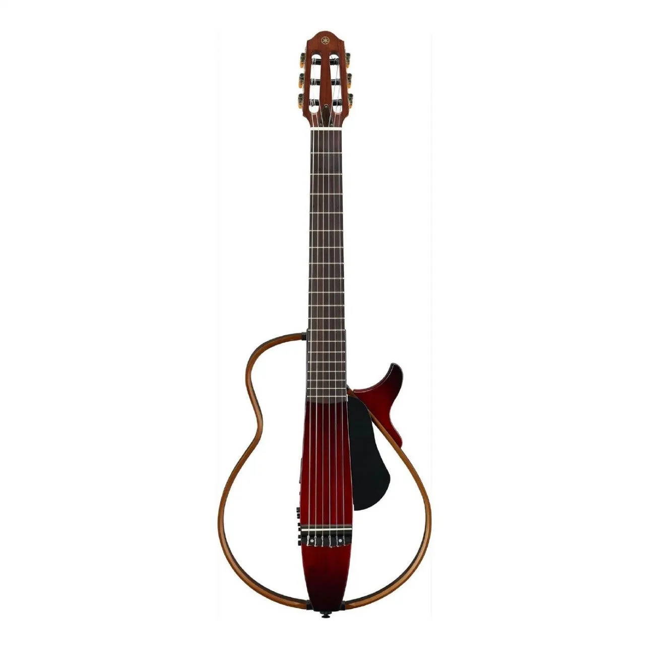 Yamaha SLG200N Silent Nylon Guitar in Crimson Red Burst SLG200NCRB